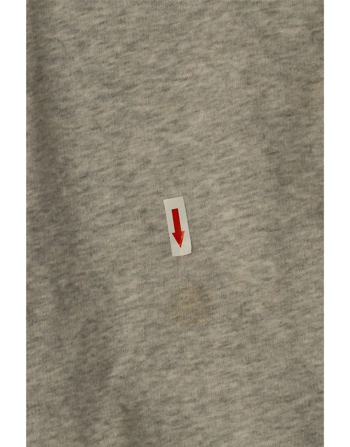 Superdry Γυναικείο Φούτερ μεγάλου μεγέθους Jumper UK 16 μεγάλο γκρι βαμβακερό
