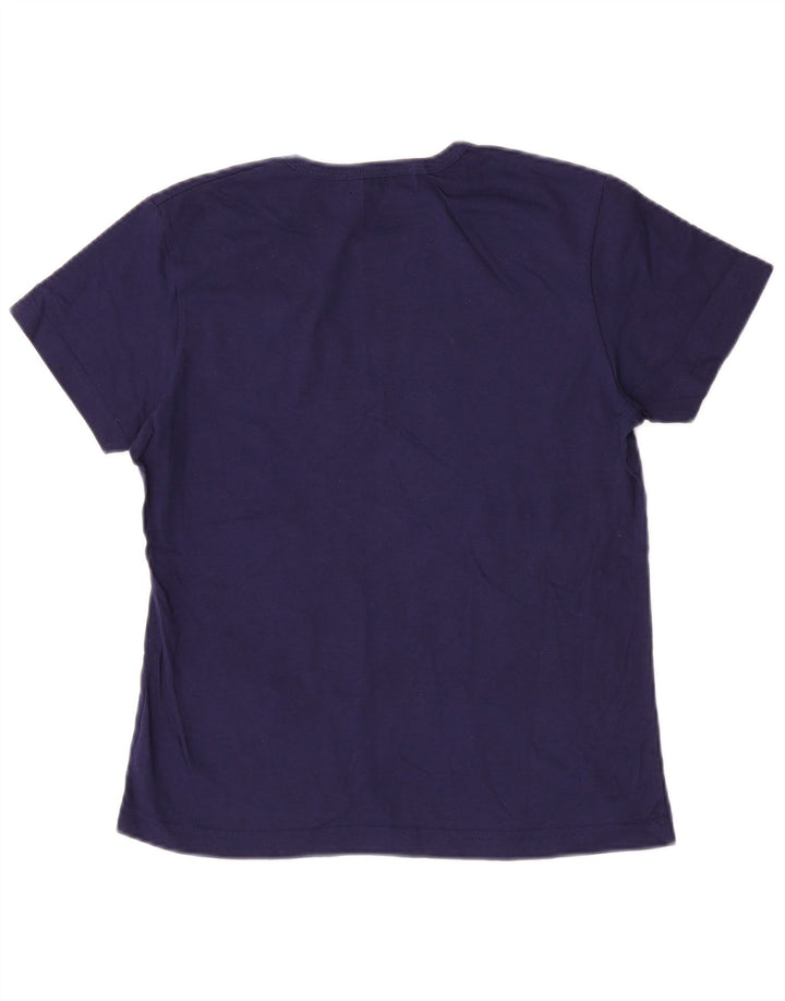 Fila Γυναικείο T-Shirt Top IT 46/48 Large Navy Blue από βαμβάκι