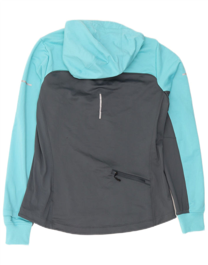 Γυναικεία φόρμα πουλόβερ Nike με κουκούλα Dri Fit Top UK 16 Large Blue