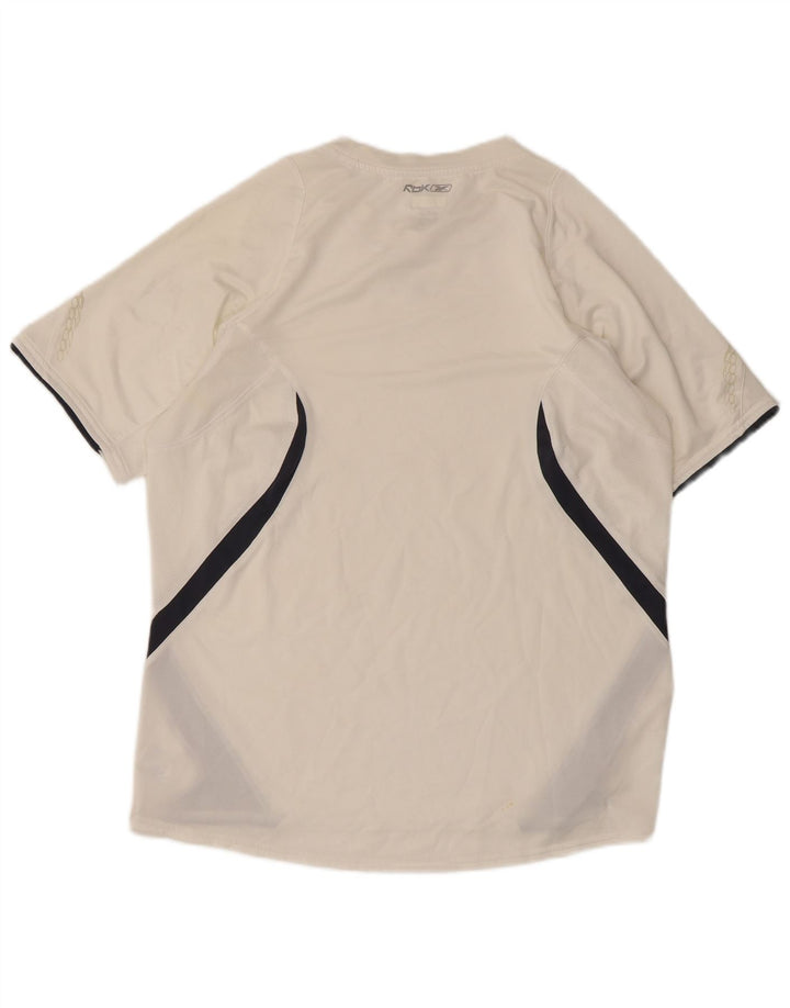 Ανδρικό T-Shirt REEBOK Top Medium White Colorblock Πολυεστέρας