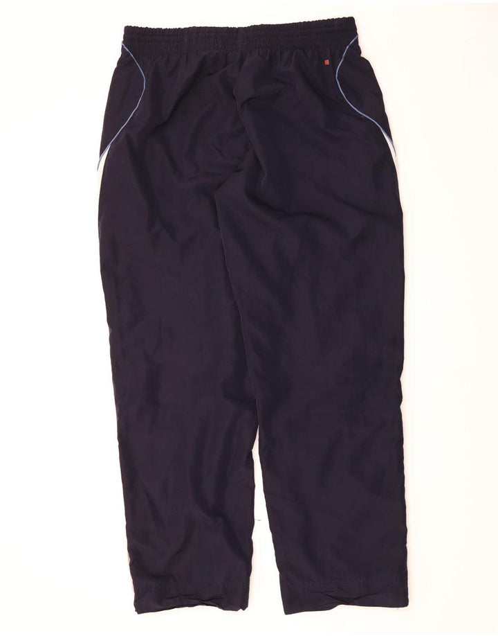 PUMA Mens Tracksuit Trousers XL Navy Blue Colourblock Polyester