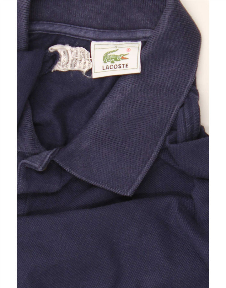 Ανδρικό μακρυμάνικο μπλουζάκι πόλο Lacoste, Μέγεθος 4, Μεσαίο Navy Blue