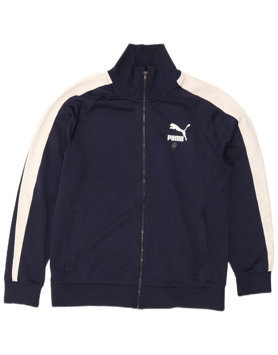 Ανδρική φόρμα PUMA Top Jacket Μεγάλο μπλε ναυτικό χρώμα, πολυεστέρας