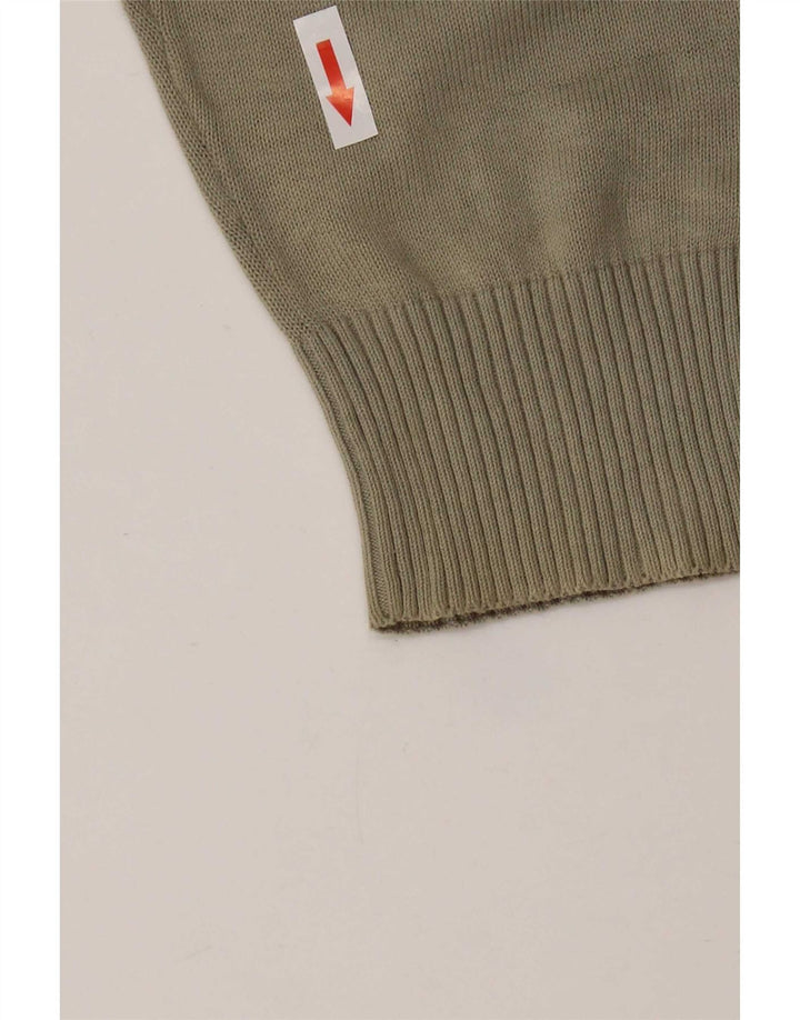 Ανδρικό πουλόβερ Tommy Hilfiger Crew Neck Jumper Μεσαίο βαμβακερό χακί