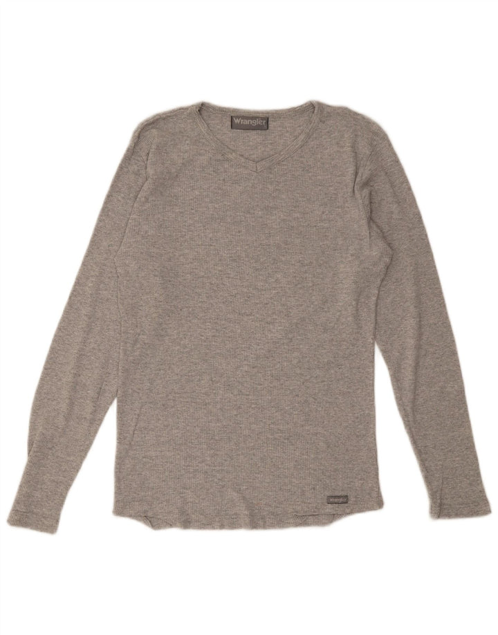 Γυναικείο τοπ Wrangler μακρυμάνικο UK 14 Large Grey