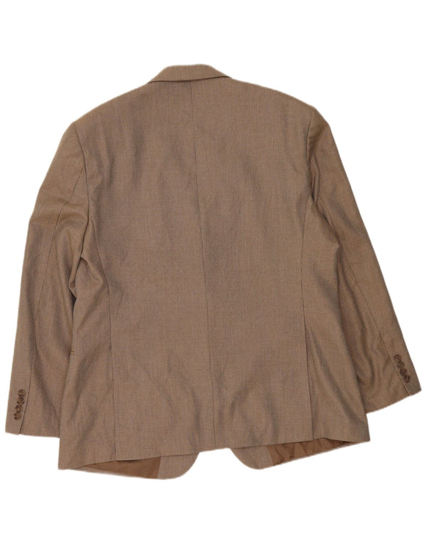 Marks & Spencer Ανδρικό μπουφάν blazer UK 46 XL Beige Polyester