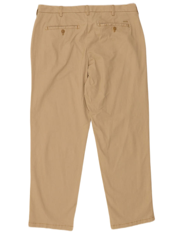 Ανδρικό Izod Salt Water Straight Παντελόνι Chino W36 L30 Μπεζ βαμβακερό