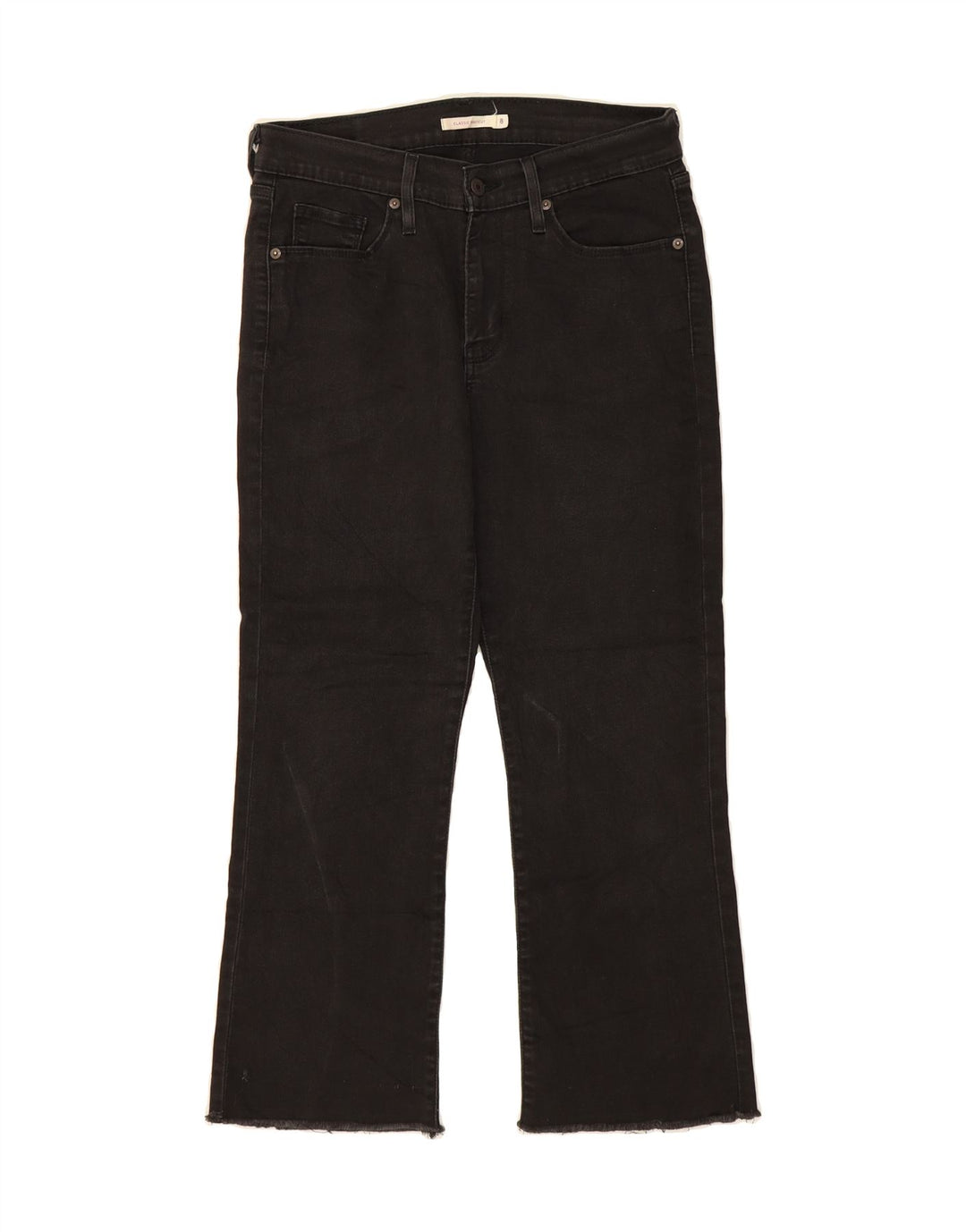 LEVI'S Womens Classic Fit Bootcut Jeans US 8 Medium W32 L25 Black Classic Vintage Levi's and Second-Hand Levi's from Messina Hembry 