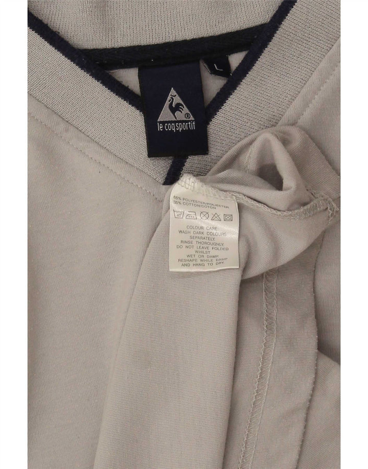 Ανδρικό T-Shirt Le Coq Sportif Top Large Grey Polyester