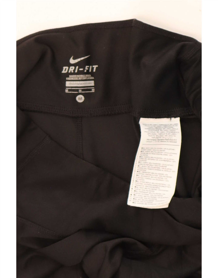 Γυναικεία φόρμα Nike Dri Fit Παντελόνι UK 14 Μεσαίο μαύρο πολυεστέρα