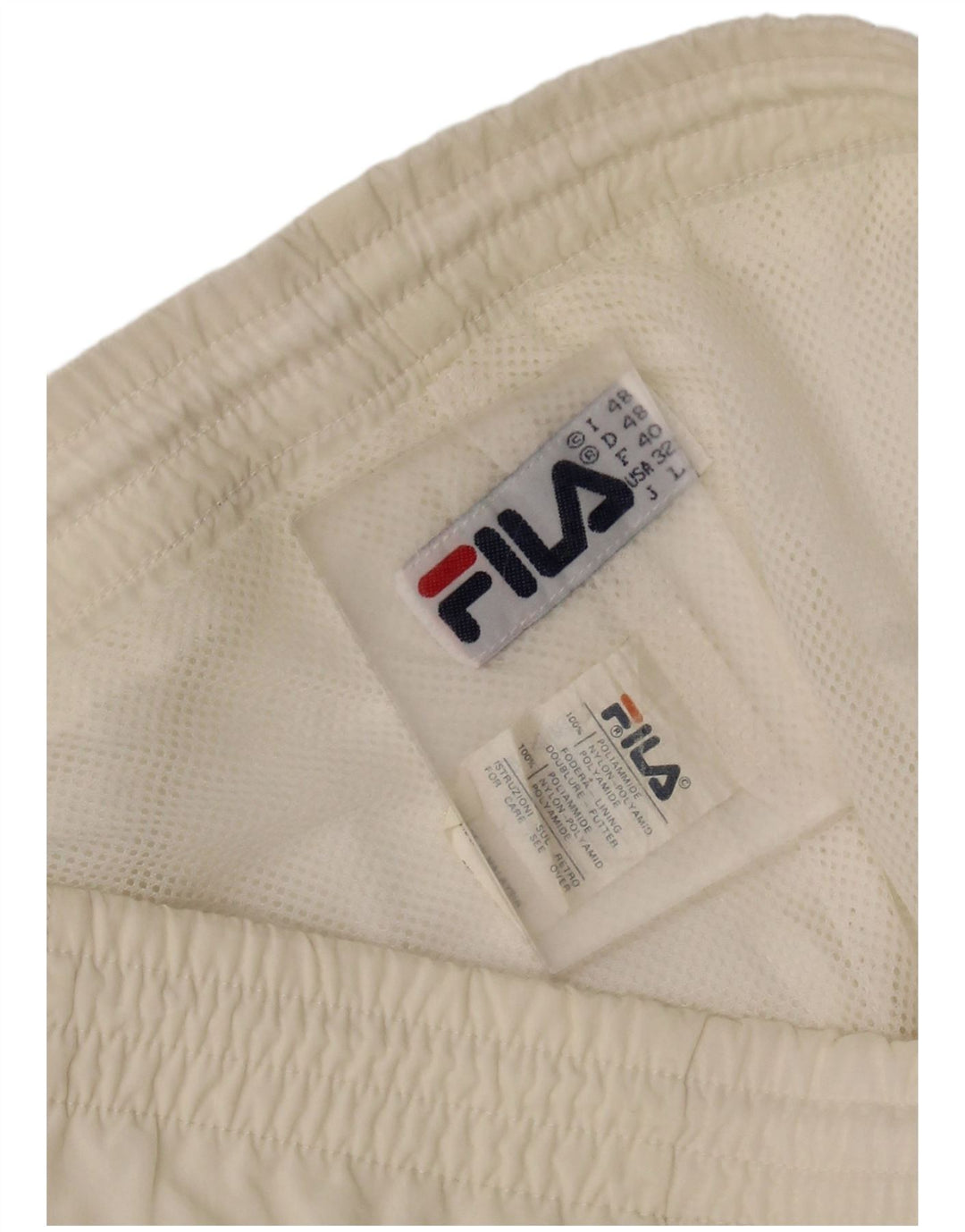 Ανδρική φόρμα FILA Παντελόνι Joggers IT 48 Medium Off White Polyamide
