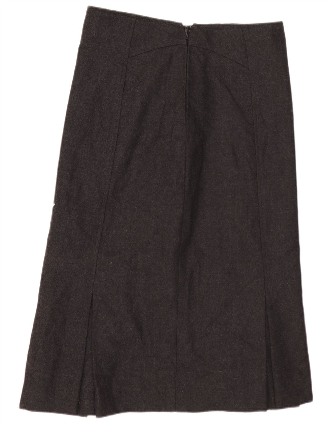 Vintage Γυναικεία Φούστα A-Line IT 44 Medium W28 Γκρι μαλλί