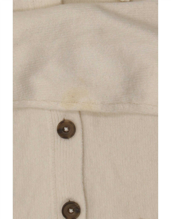 Marks & Spencer Γυναικεία ζακέτα Crop UK 10 Small White Polyester