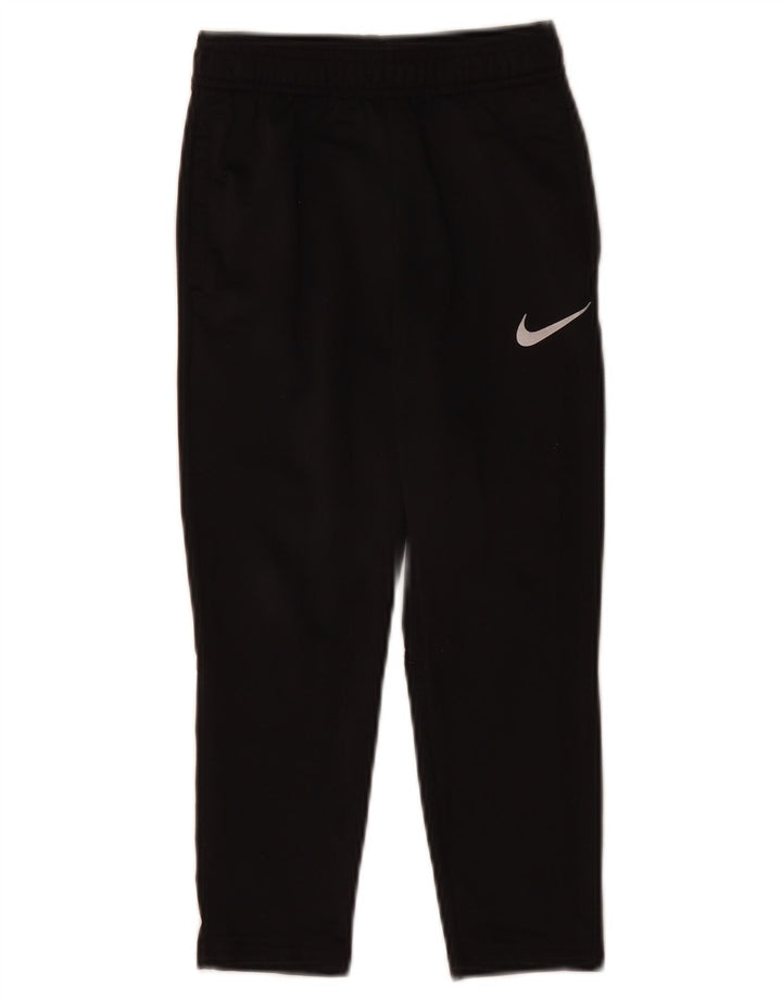 Παντελόνι αθλητικής φόρμας Nike Boys 4-5 ετών Μικρό μαύρο πολυεστέρα