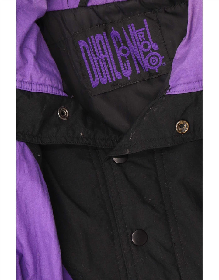 Vintage Ανδρικό Μπουφάν Anorak UK 40 Large Purple Colourblock