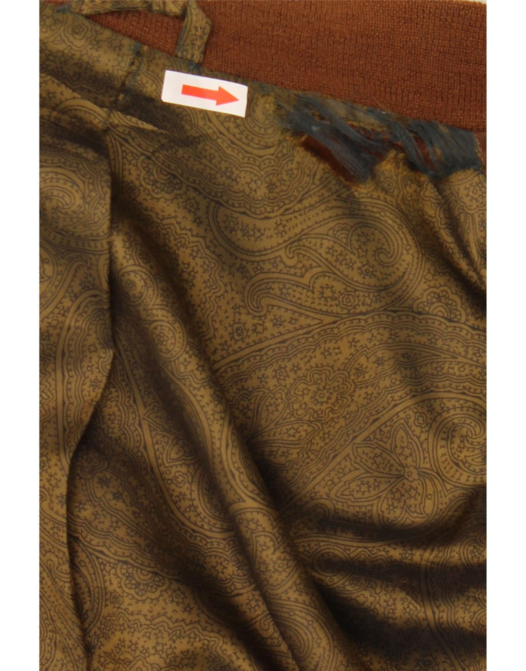 Vintage Ανδρικό Suede Bomber Jacket IT 54 2XL Καφέ Δερμάτινο