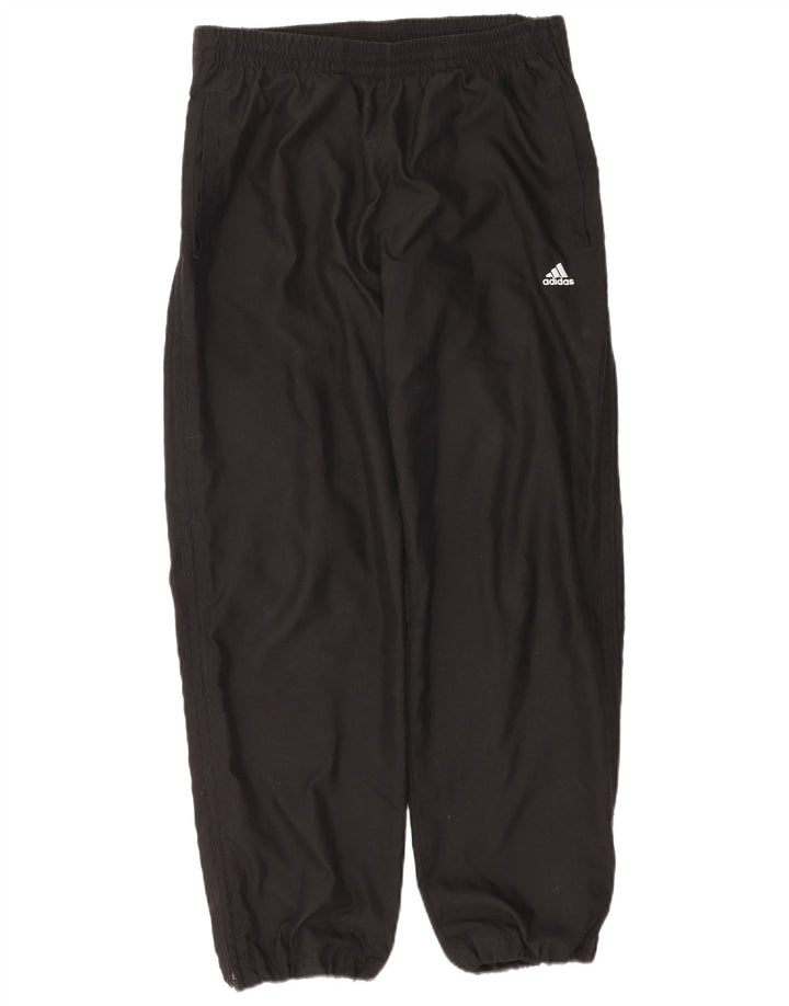 Ανδρική φόρμα ADIDAS Climalite Παντελόνι Joggers Μεσαίου Μαύρου Πολυεστέρα