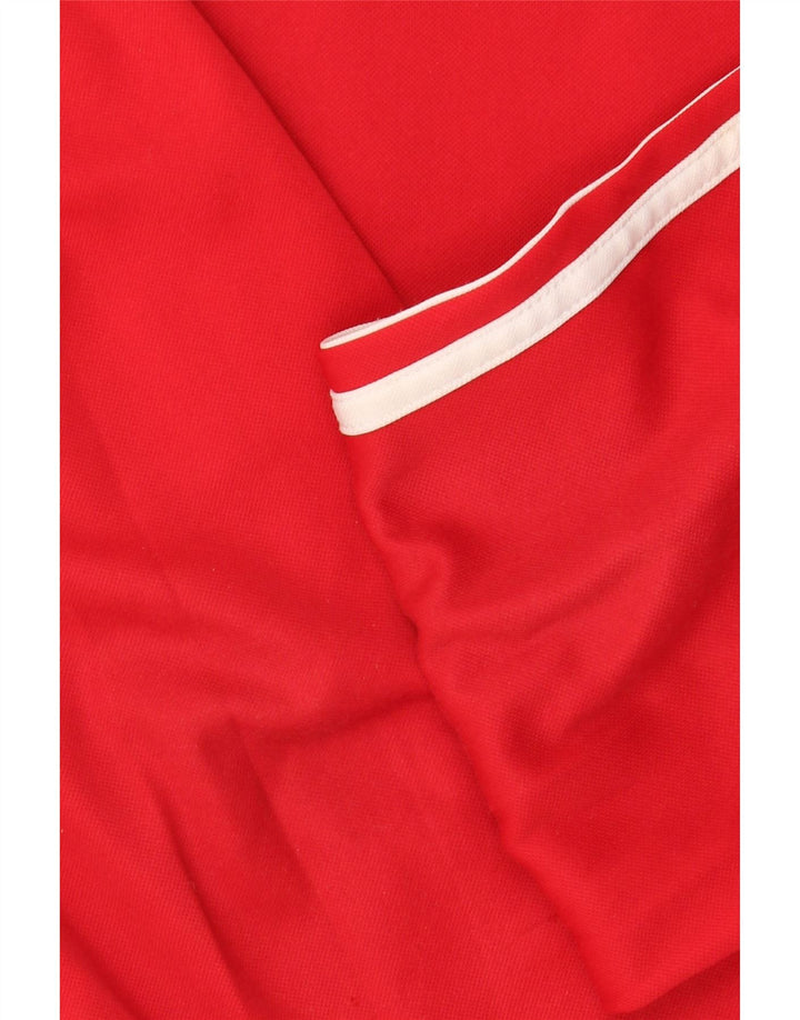 Ανδρικό φούτερ Adidas Jumper UK 38/40 μεσαίο κόκκινο πολυεστέρας