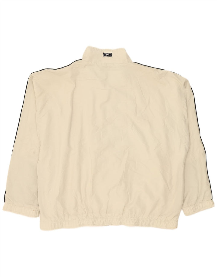 Ανδρική φόρμα Reebok Top Jacket 2XL White Polyester