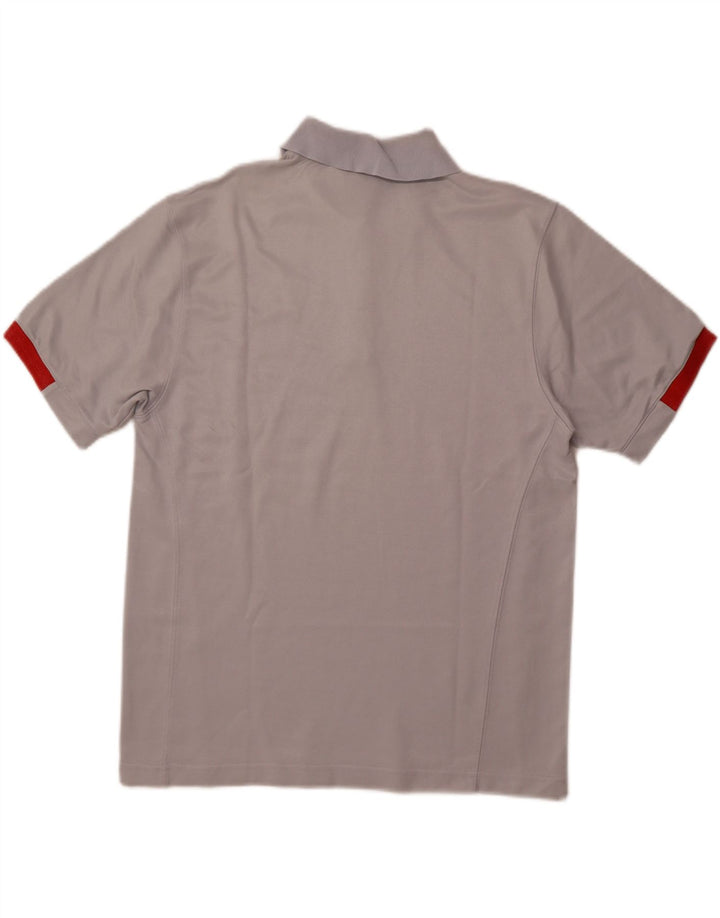 Ανδρικό μπλουζάκι πόλο NIKE UK 39/41 μεσαίο μπλε βαμβακερό