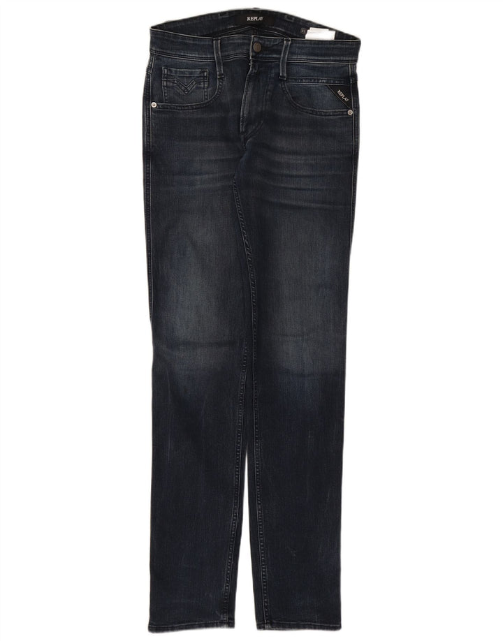 REPLAY Γυναικείο Slim Jeans W31 L34 Navy Blue Cotton