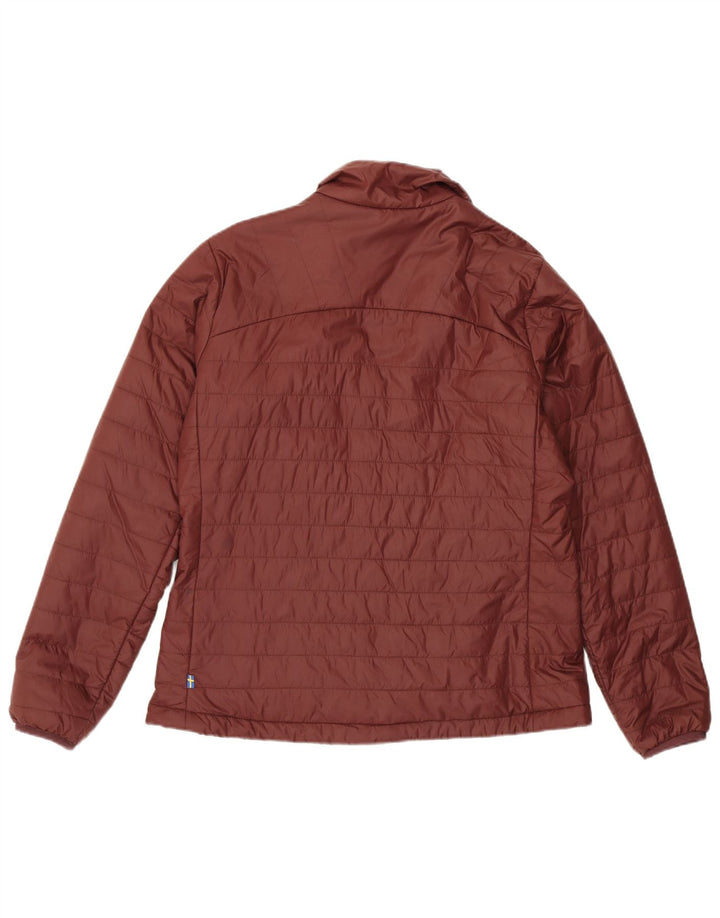 Fjall Raven Γυναικείο μπουφάν με επένδυση UK 14 Medium Burgundy Polyamide