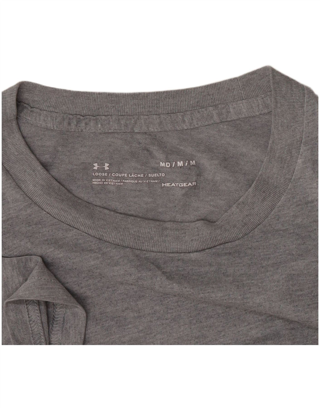 Ανδρικό μπλουζάκι Under Armour Heat Gear Graphic Top Medium Grey
