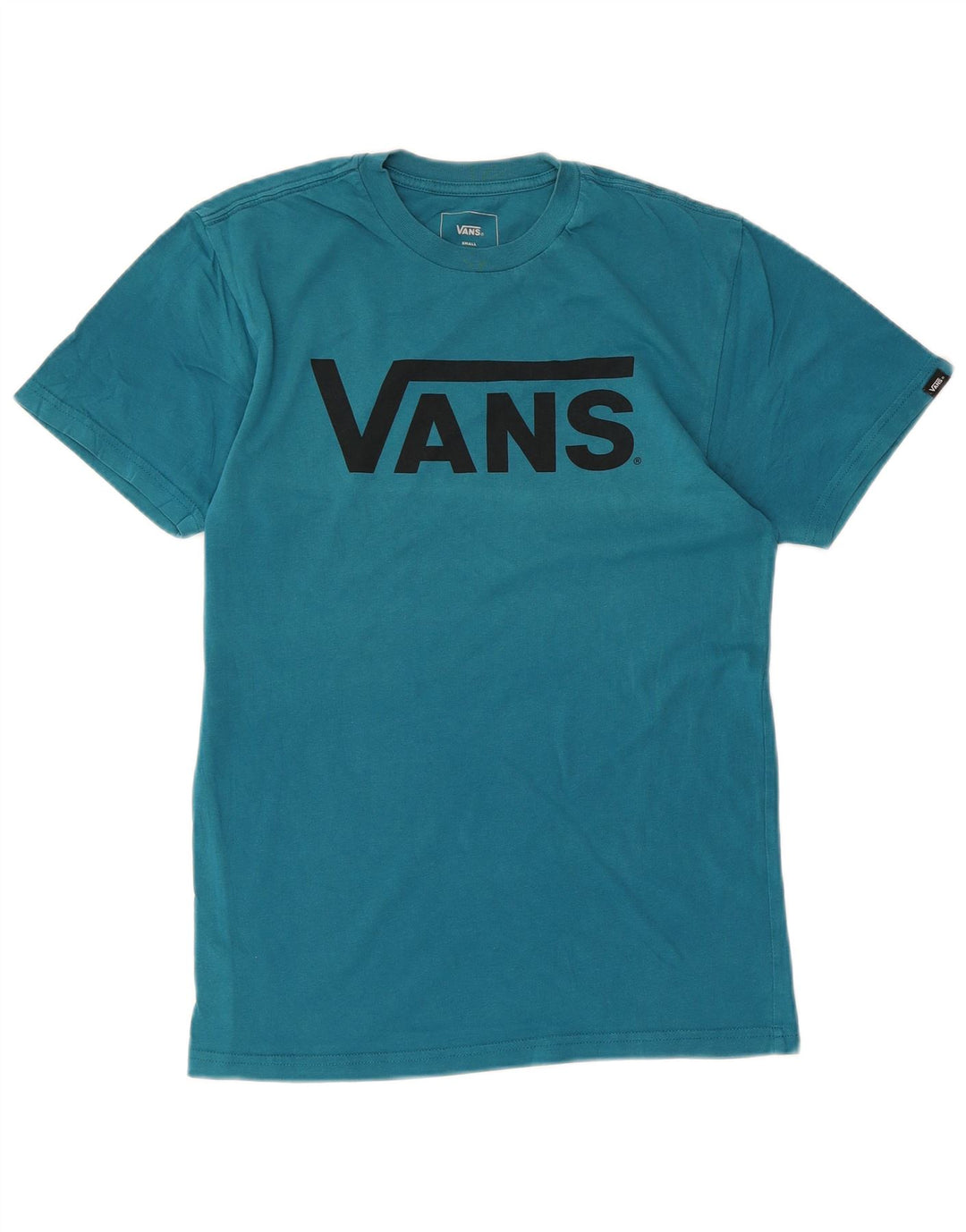 Ανδρικό μπλουζάκι VANS Classic Fit, γραφικό μπλουζάκι, μικρό μπλε βαμβακερό