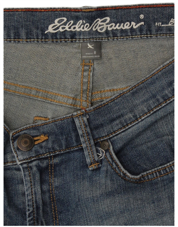 Eddie Bauer Γυναικείο Boyfriend τζιν σορτς US 8 Medium W32 Μπλε βαμβακερό