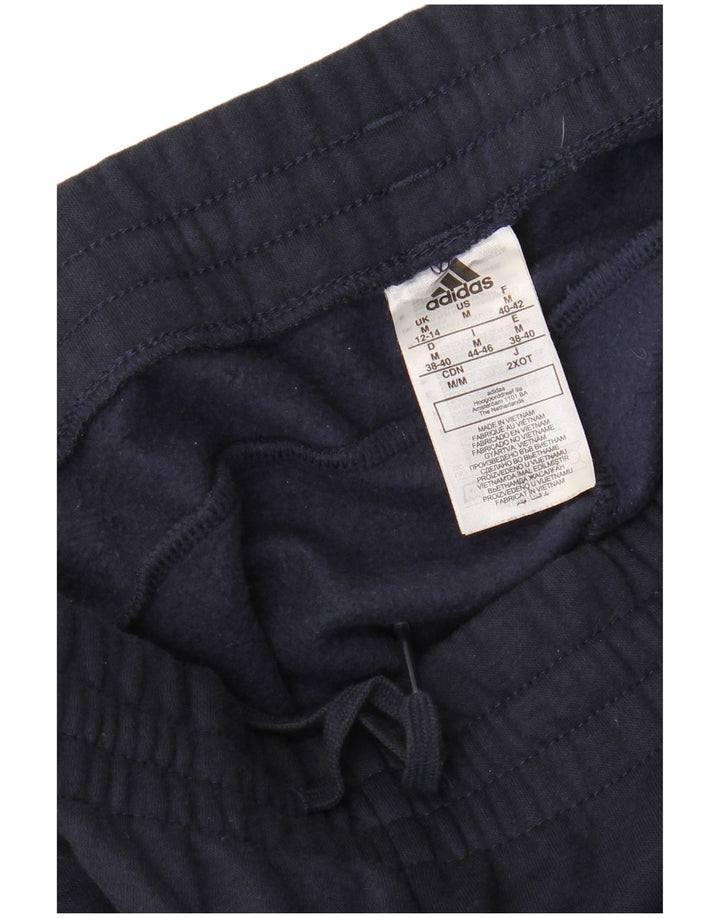 Γυναικεία αθλητική φόρμα ADIDAS Παντελόνι Joggers UK 12/14 Medium Navy Blue