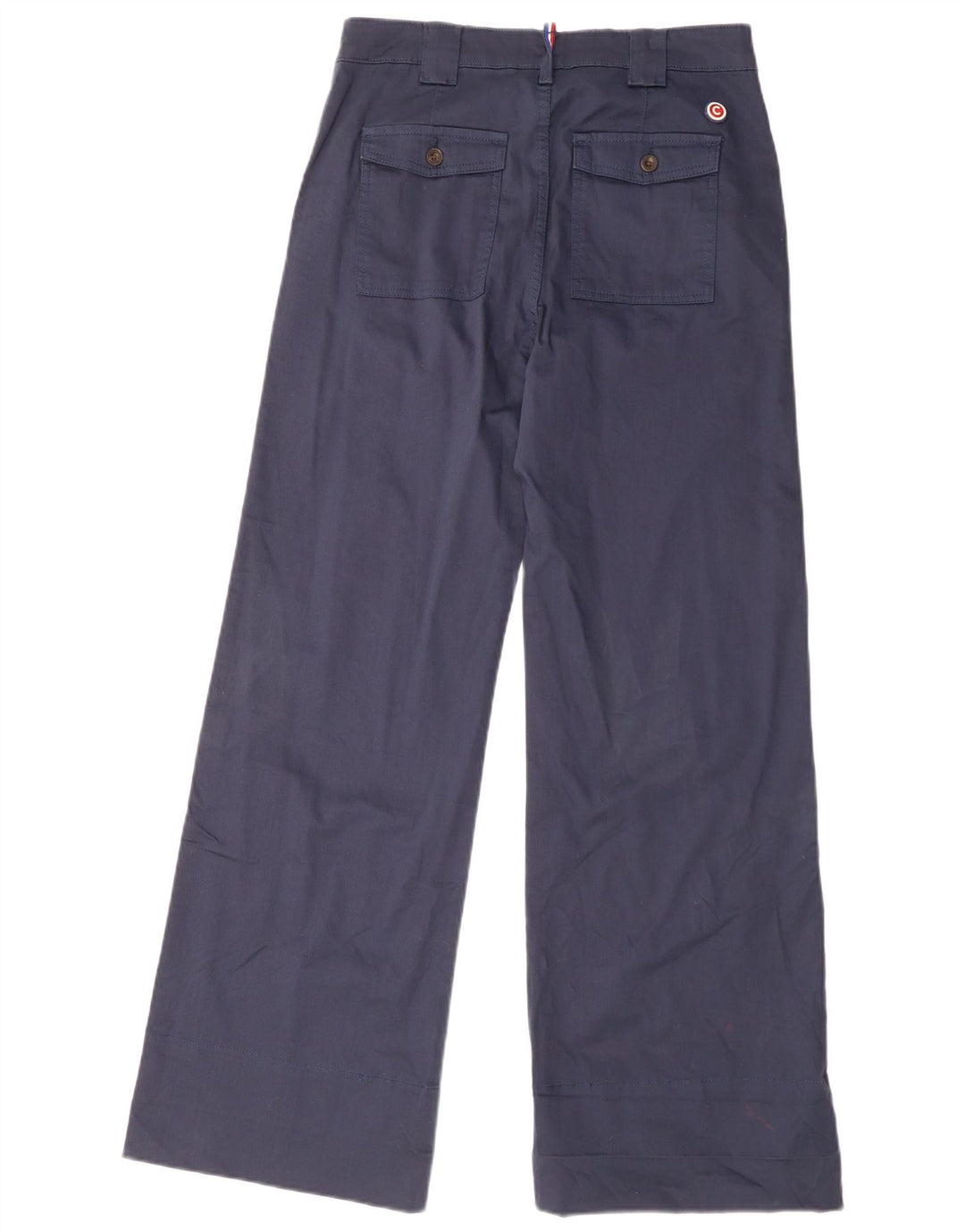 COLMAR Γυναικείο Φαρδύ παντελόνι Capri IT 42 Medium W30 L21 Navy Blue