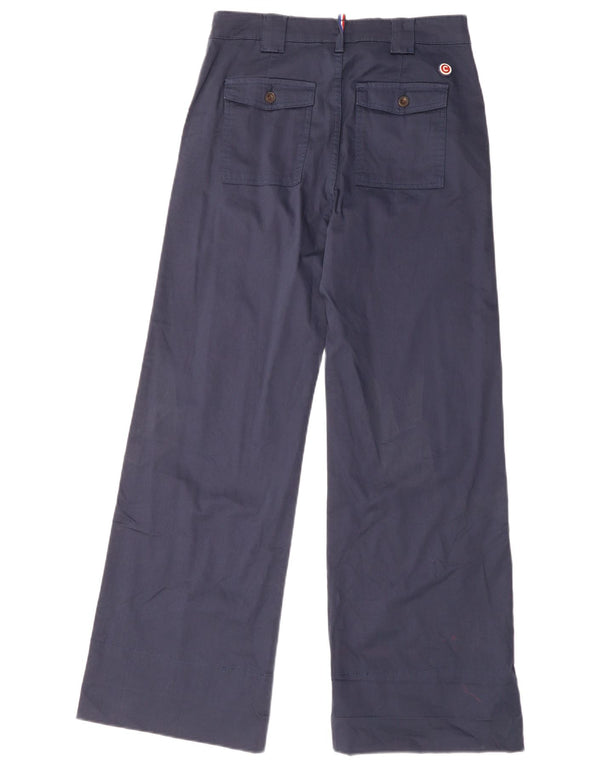 COLMAR Γυναικείο Φαρδύ παντελόνι Capri IT 42 Medium W30 L21 Navy Blue