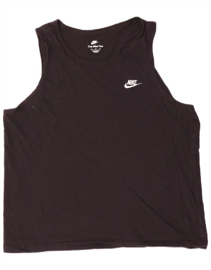Ανδρικό γιλέκο Nike XL Μαύρο βαμβακερό