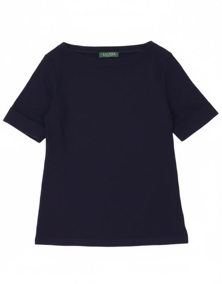 Γυναικεία μπλούζα Ralph Lauren Top 10 Small Navy Blue