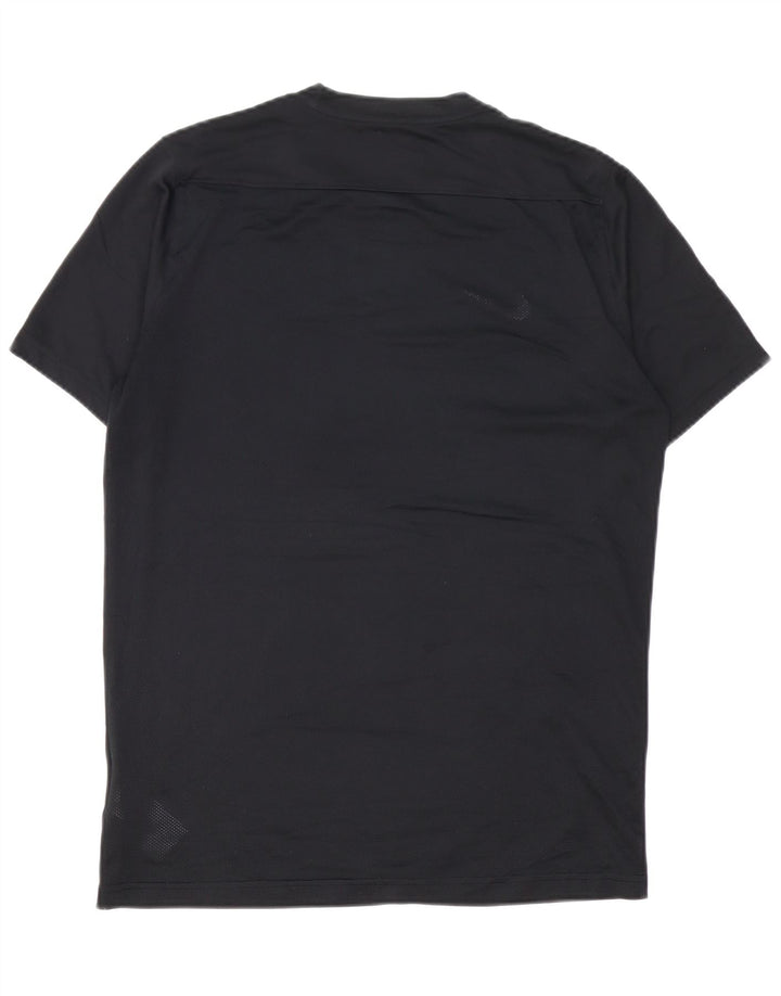 Ανδρικό T-shirt NIKE Dri Fit Top Large Μαύρο Πολυεστέρας