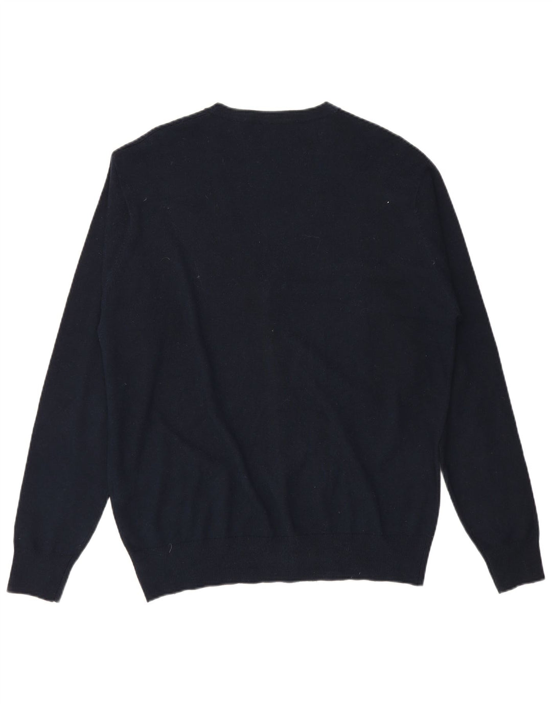 Ανδρικό πουλόβερ ζακέτα Trussardi IT 54 XL Navy Blue Wool