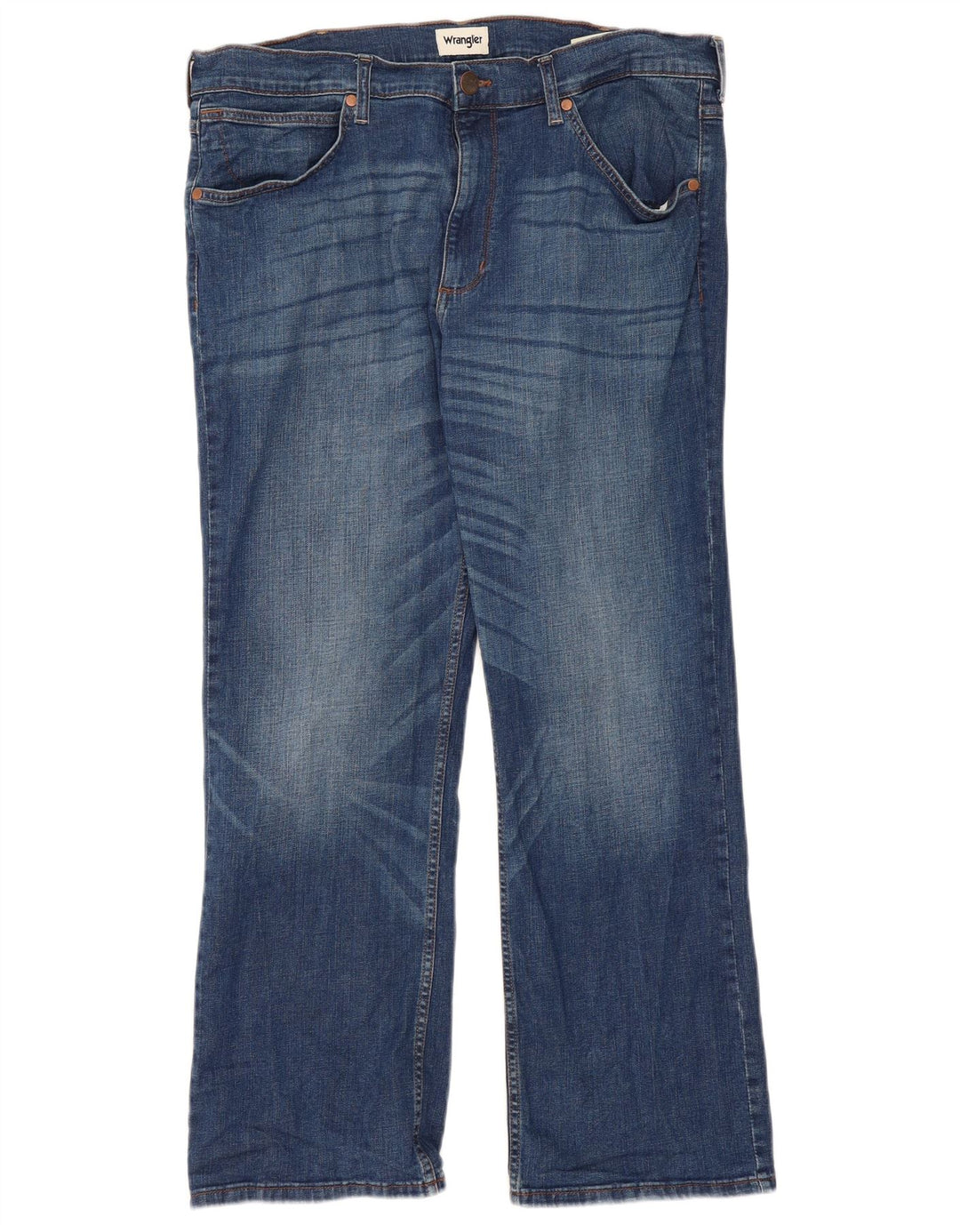 Ανδρικό τζιν WRANGLER Bootcut W38 L30 Μπλε βαμβακερό