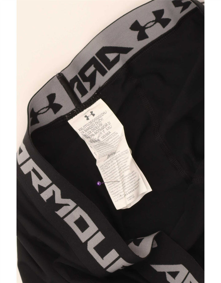 Under Armour Ανδρικό Γραφικό Κάπρι Κολάν 2XL Μαύρο Πολυεστέρα