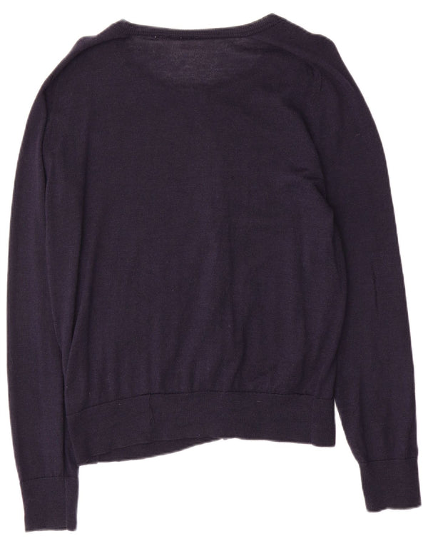 Γυναικεία ζακέτα Gap UK 16 Large Navy Blue Wool