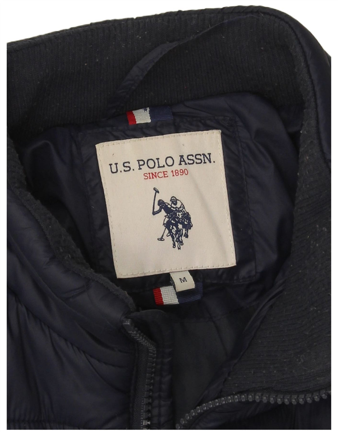 Πόλο Ασν. Ανδρικό μπουφάν UK 38 Medium Navy Blue Nylon