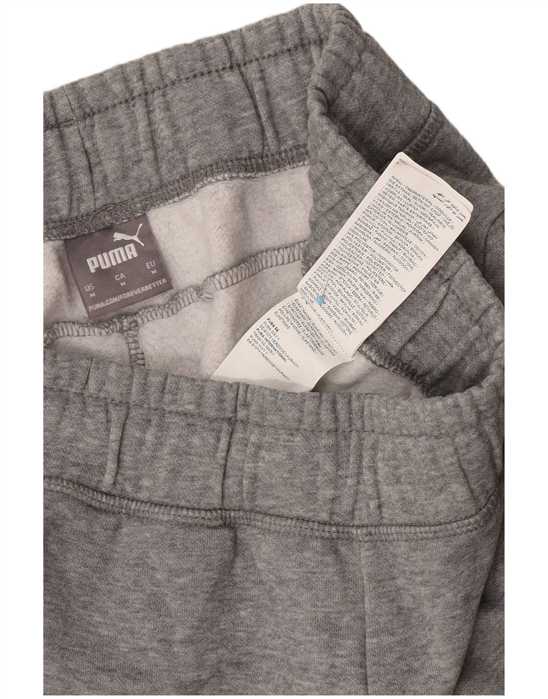 Ανδρική φόρμα Puma Παντελόνι Joggers Βαμβακερό μεσαίο γκρι