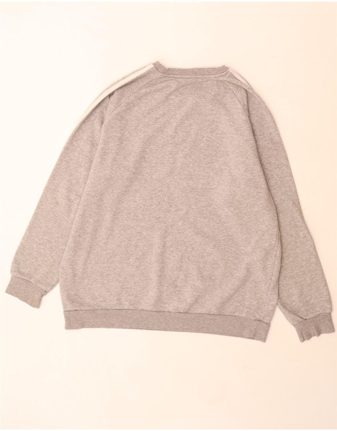 Adidas Γυναικεία φούτερ μεγάλου μεγέθους Jumper UK 12/14 Μεσαίο γκρι βαμβακερό