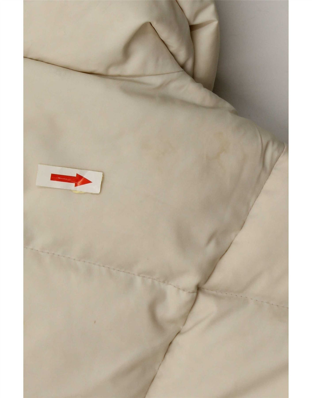 Replay Γυναικείο Crop Padded Jacket UK 10 Small Off White Polyamide