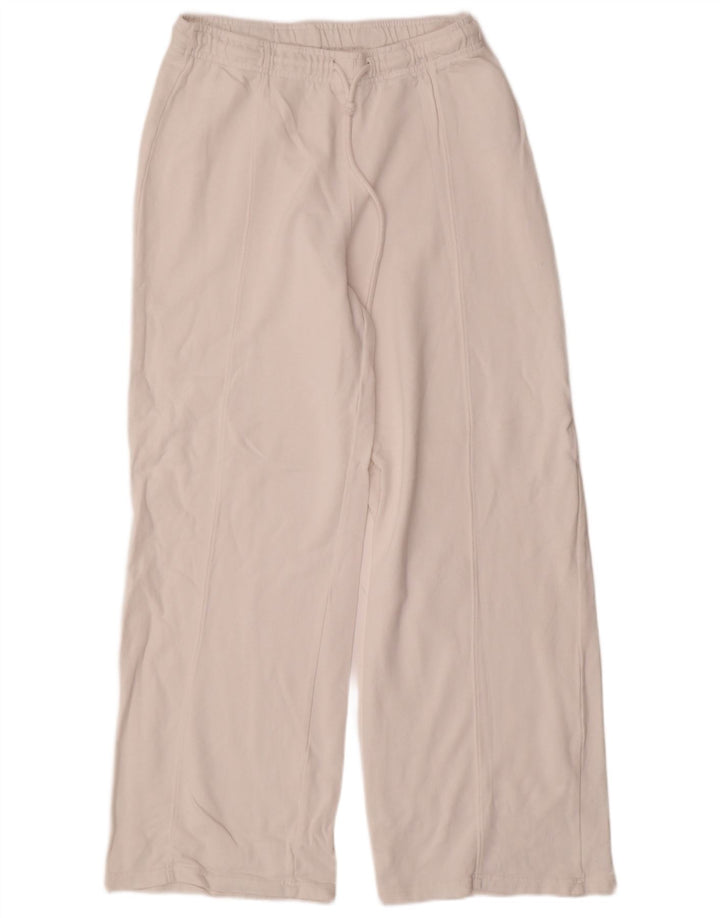 Zara Γυναικεία φόρμα παντελόνι UK 16 Large White Cotton