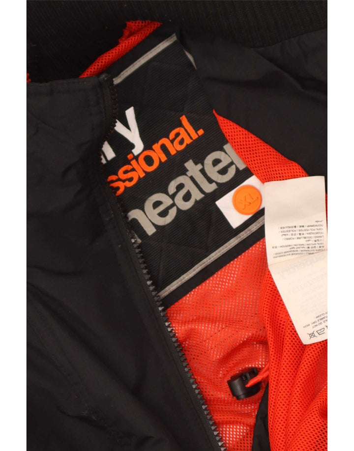Superdry Γυναικείο Μπουφάν Windbreaker UK 18 XL Μαύρο νάιλον
