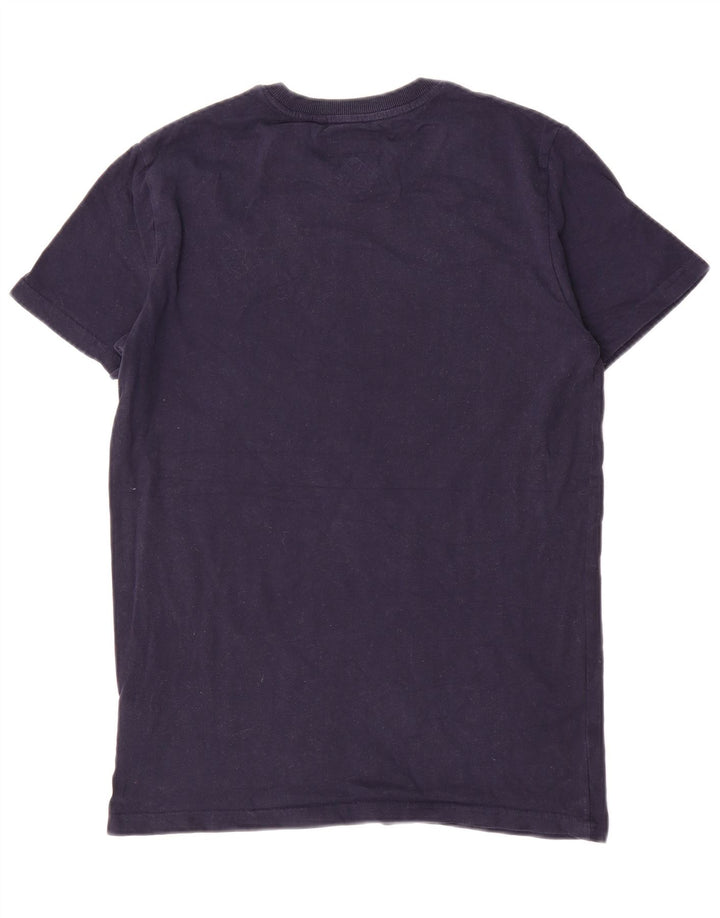 Ανδρικό T-Shirt Superdry Τοπ μεσαίου μπλε βαμβακερό