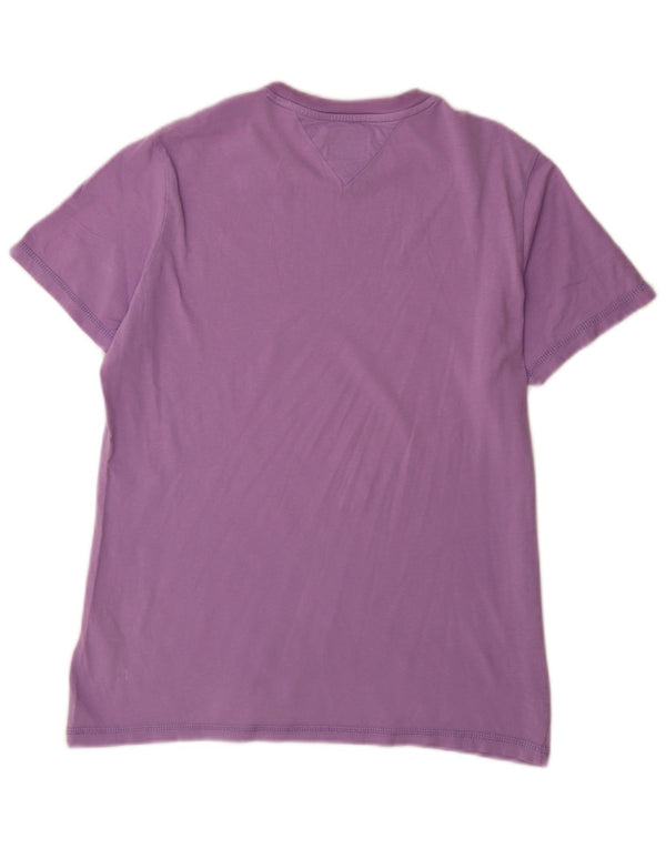 Ανδρικό T-Shirt Tommy Hilfiger Top Medium Purple Βαμβακερό