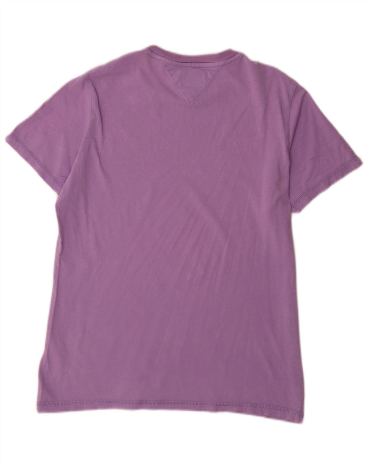 Ανδρικό T-Shirt Tommy Hilfiger Top Medium Purple Βαμβακερό