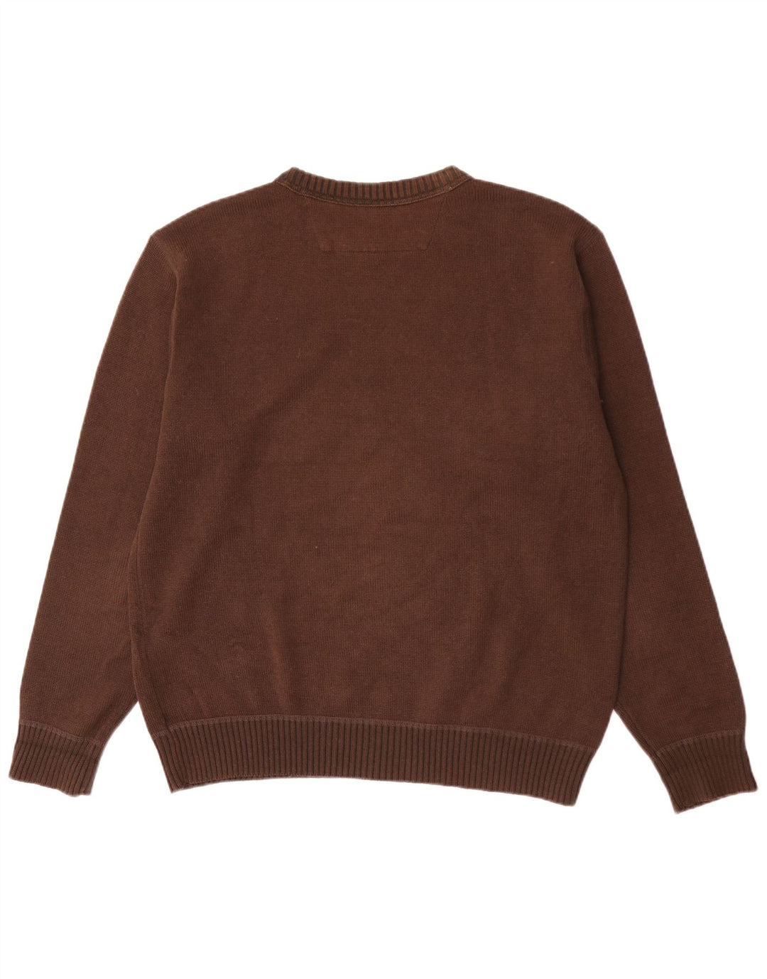 Ανδρικό πουλόβερ Marlboro Classics Crew Neck Jumper Μεγάλο Καφέ