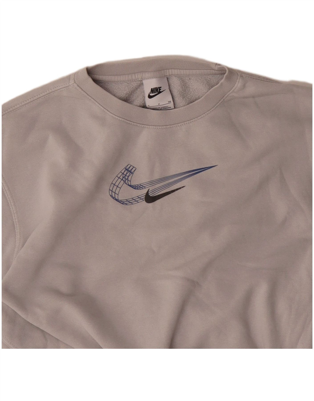 Γυναικεία φούτερ NIKE Jumper UK 8 Small Grey Cotton